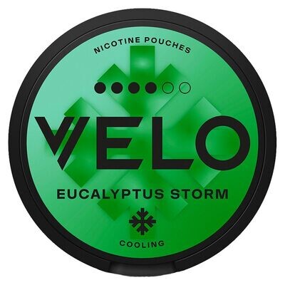 Velo Eucalyptus Storm, Slim- Beutel Nic. 10.9 mg/g
