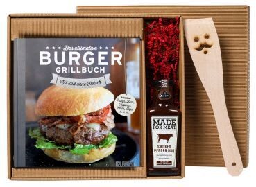 Burger Grillbuch, Geschenkbox