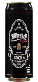Socken in Dose, Whiskey
