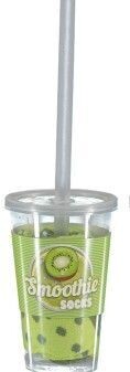 Socken im Smoothie-Becher, Kiwi