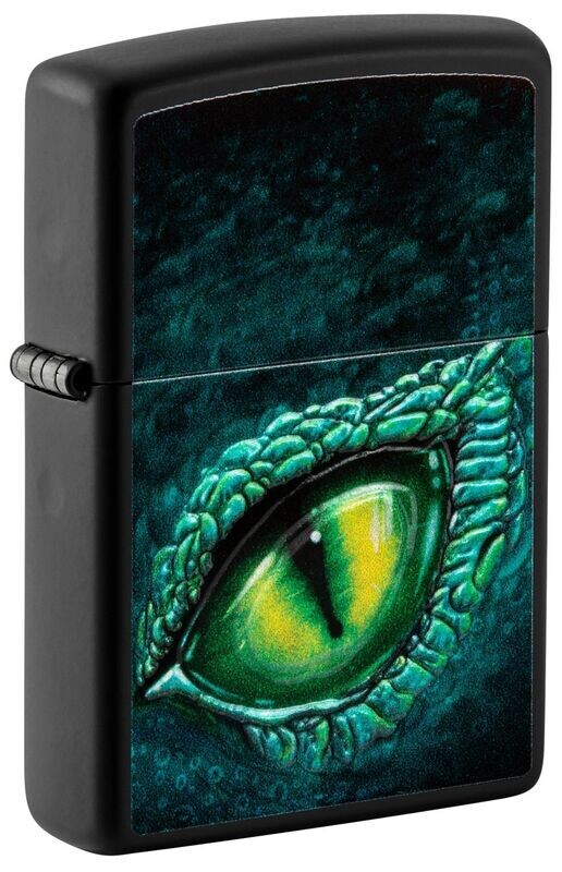 Zippo "Dragon Eye" schwarz matt