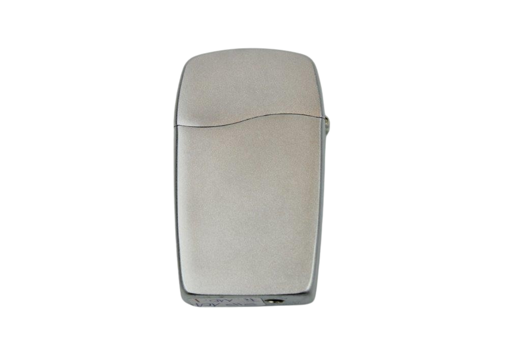 Zippo Blue Gas Silber Matt