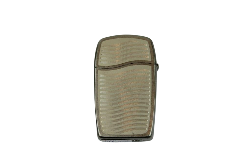 Zippo Blue Gas Dunkelgrau-silber
