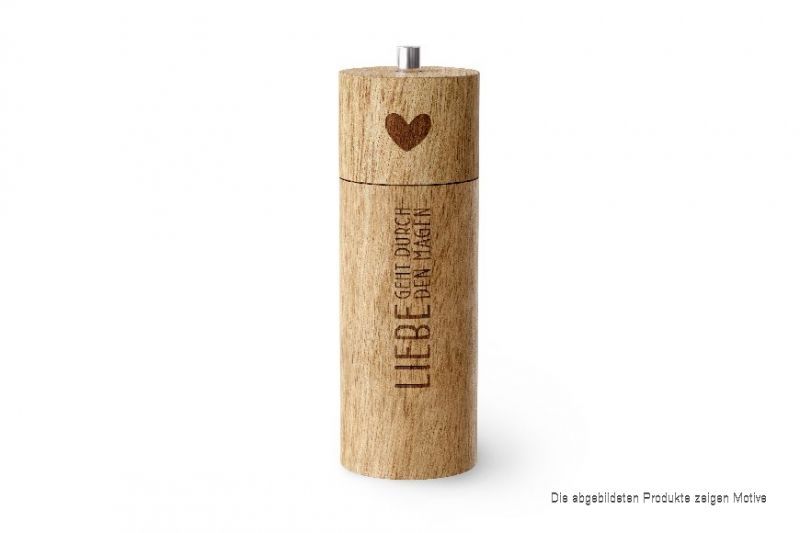 Pfeffermühle "Liebe geht durch den Magen"