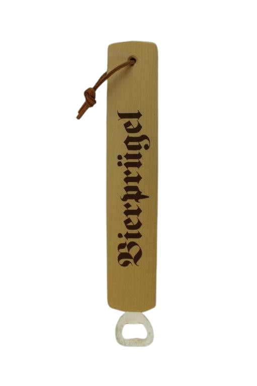 Flaschenöffner aus Holz "Bierprügel"