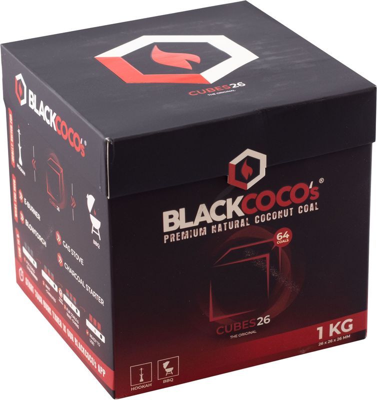 Premiumkohle Black Coco, 1kg
