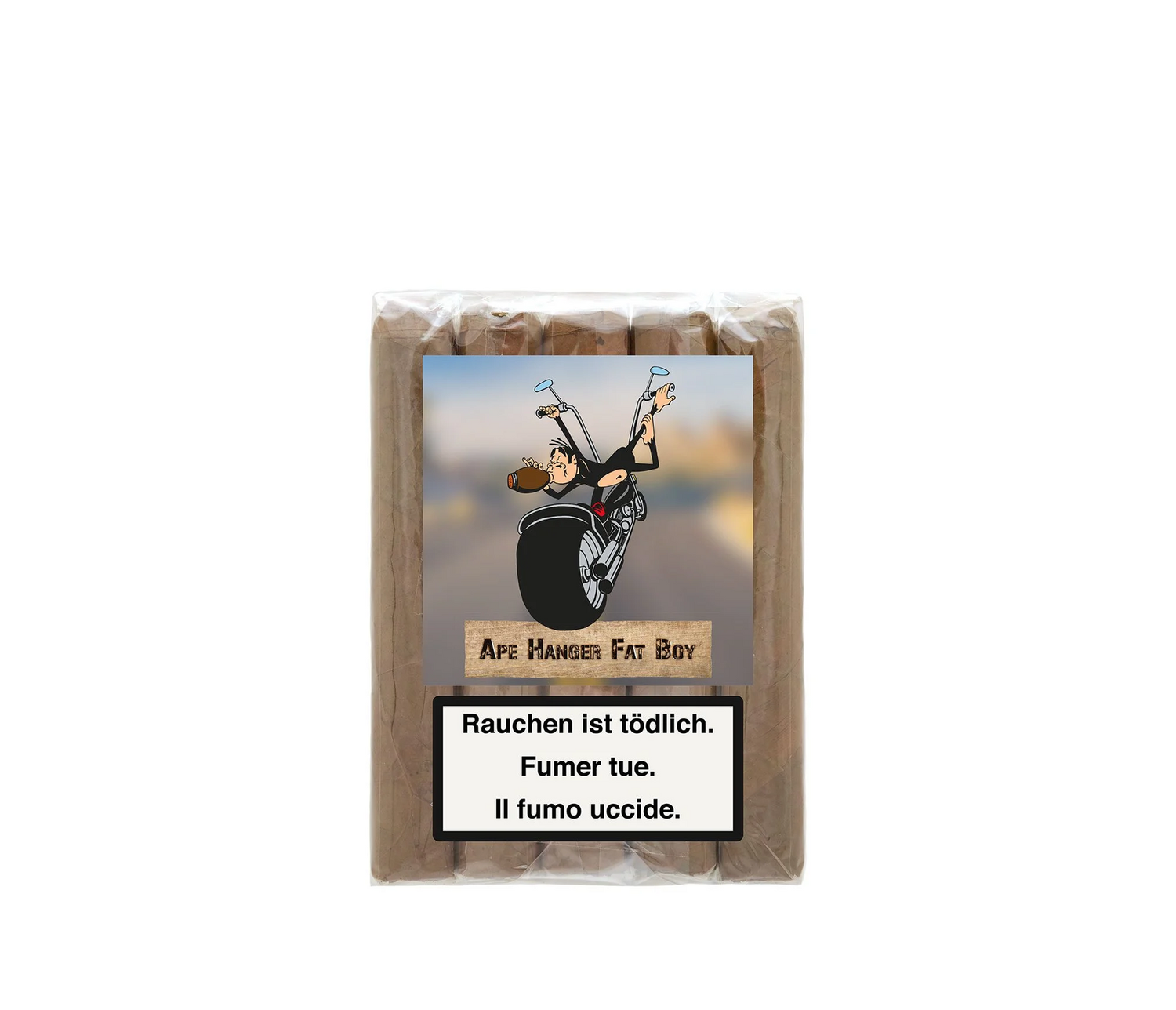 Outdoor-Zigarre Ape Hanger Fat Boy, Gordo, 10er Pack
