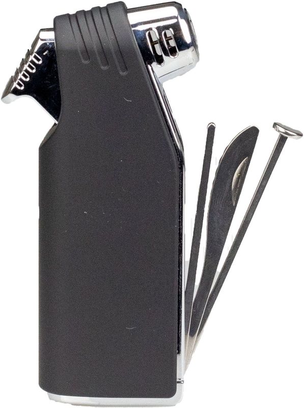 Faro Pfeifenfeuerzeug mit Putzer schwarz, W80835