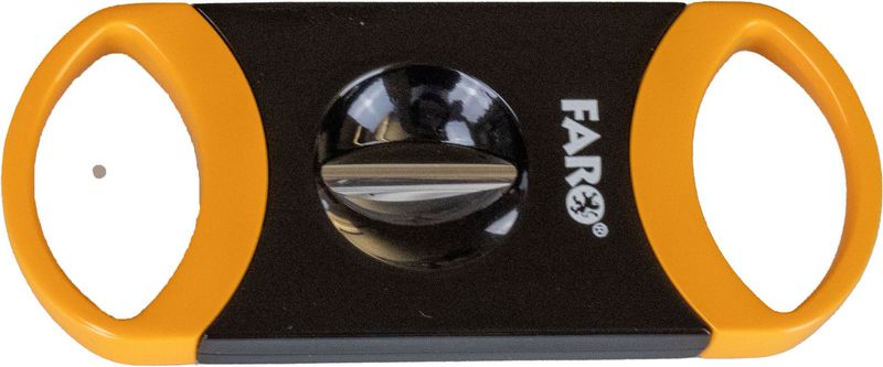 Zigarrenschneider V-Cut Faro schwarz-gelb, W81372