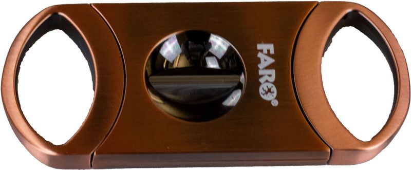 Zigarrenschneider V-Cut Faro Kupfer, W81373