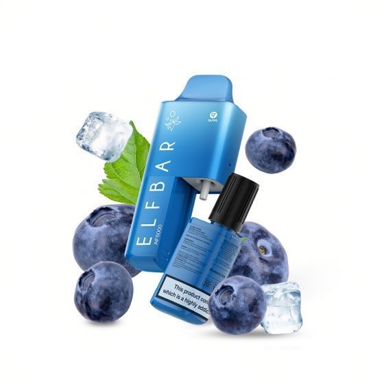 ELFBAR Blueberry ICE, AF5000