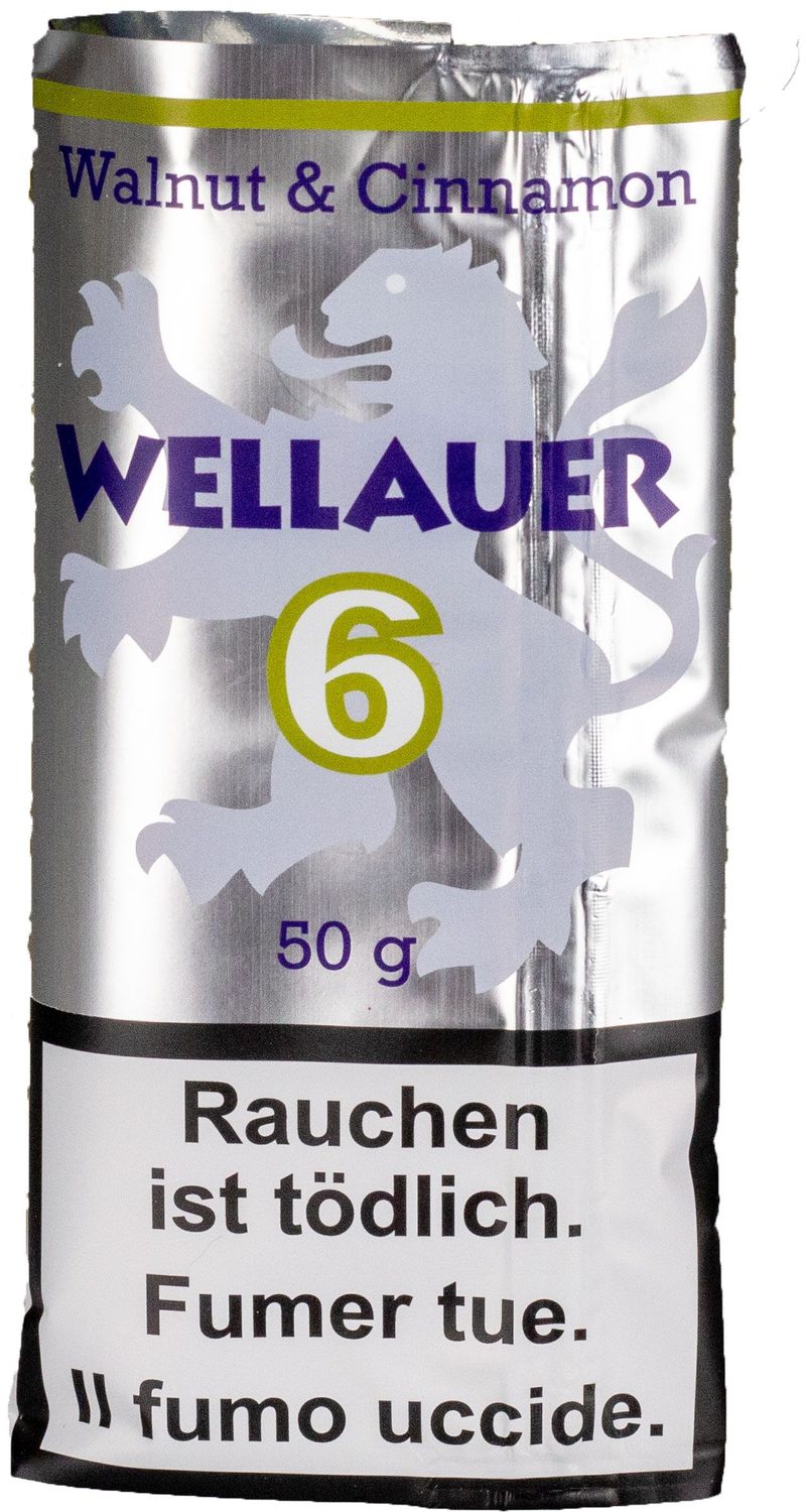 Wellauer 6, Walnut & Cinnamon, Beutel à 50 g