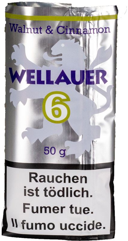 Wellauer 6, Walnut & Cinnamon, Beutel à 50 g
