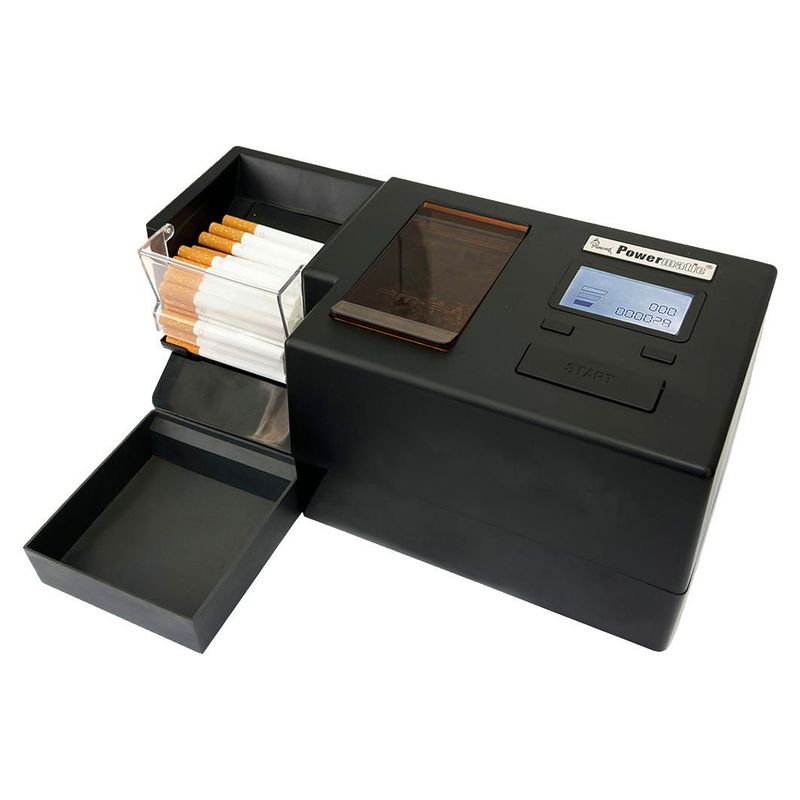 Zigarettenstopfmaschine Shark Powermatic 5+, schwarz