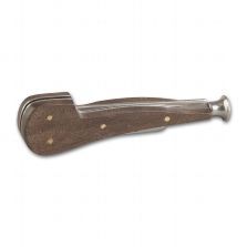 Pfeifen Besteck ANGELO 3-teilig Pfeifenform Edelstahl Holz, E37981