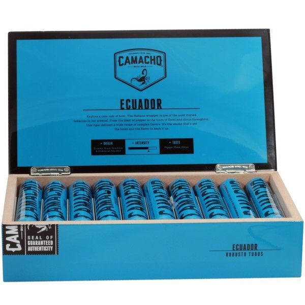 Camacho Ecuador Robusto Tubos, 20 Stück, Oed20015638