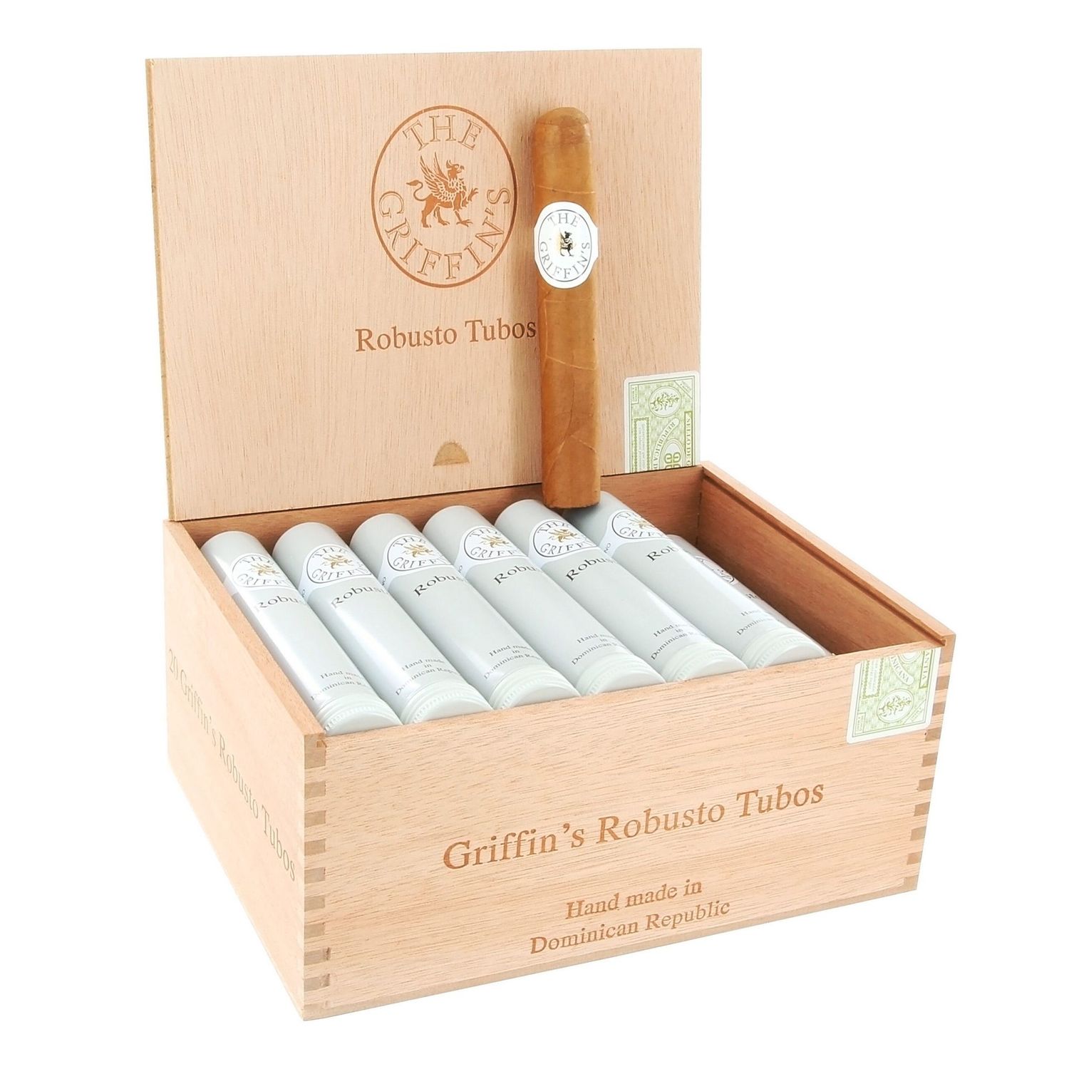 The Griffin's Robusto Tubos, 20 Stück, OeD20015591