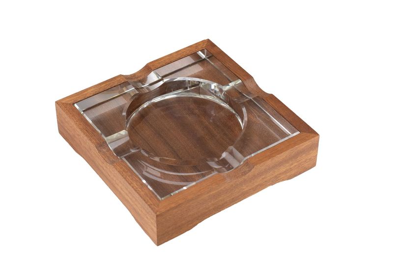 Zigarrenascher Crystal-Wood, W81444