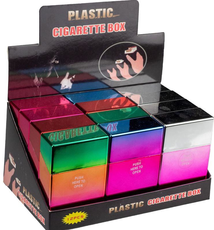 Push-Box Neon, 1 Stück assortiert, W81325