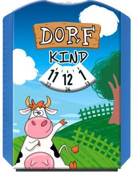 Blaue Parkscheibe "Dorfkind"