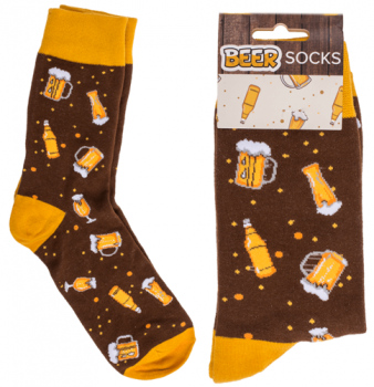 Bier-Socken, Grösse 42-46