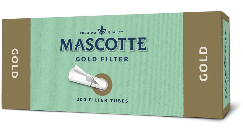 Hülsen Mascotte Gold, 200 Stk.
