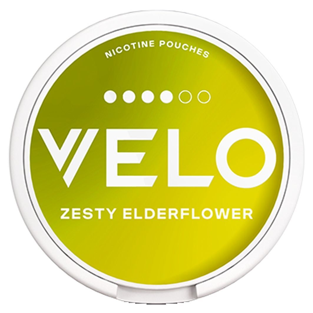 VELO Zesty Edelflower, Nikotin 10.9mg/g, 24 Slim Beutelchen