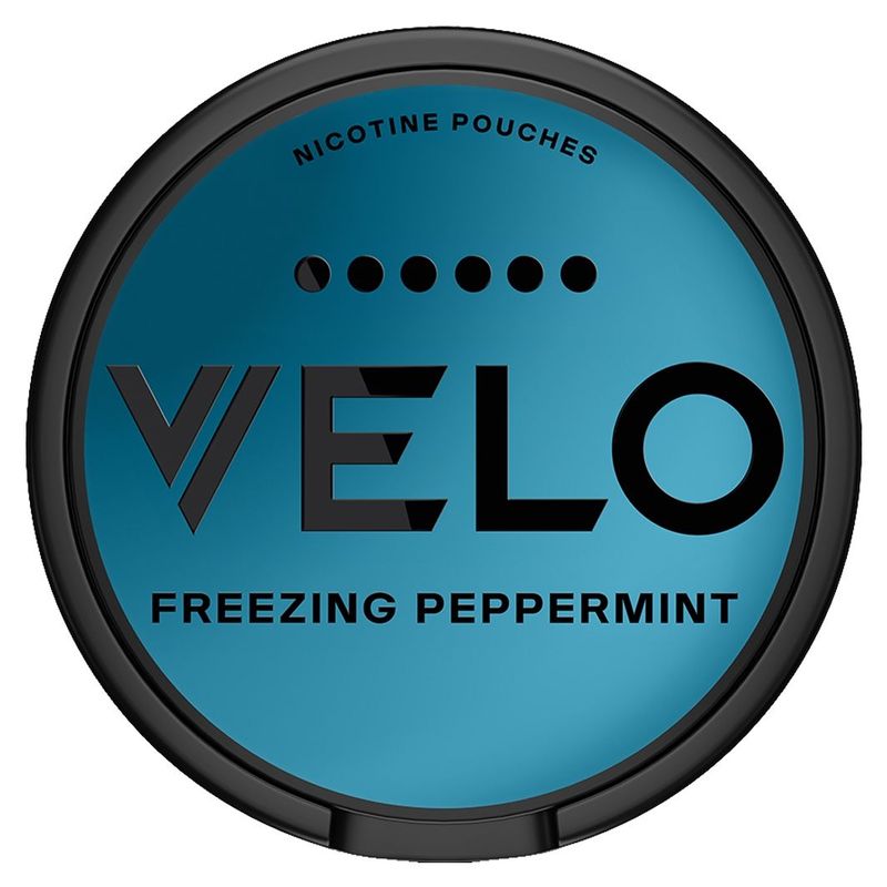 VELO Freezing Peppermint, Nikotin 17mg/g, 24 Slim Beutelchen