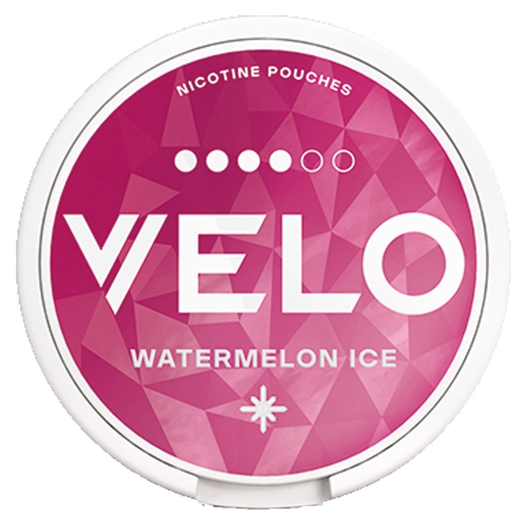 VELO Watermelon Ice, Nikotin 10,9mg/g, 24 Slim Beutelchen