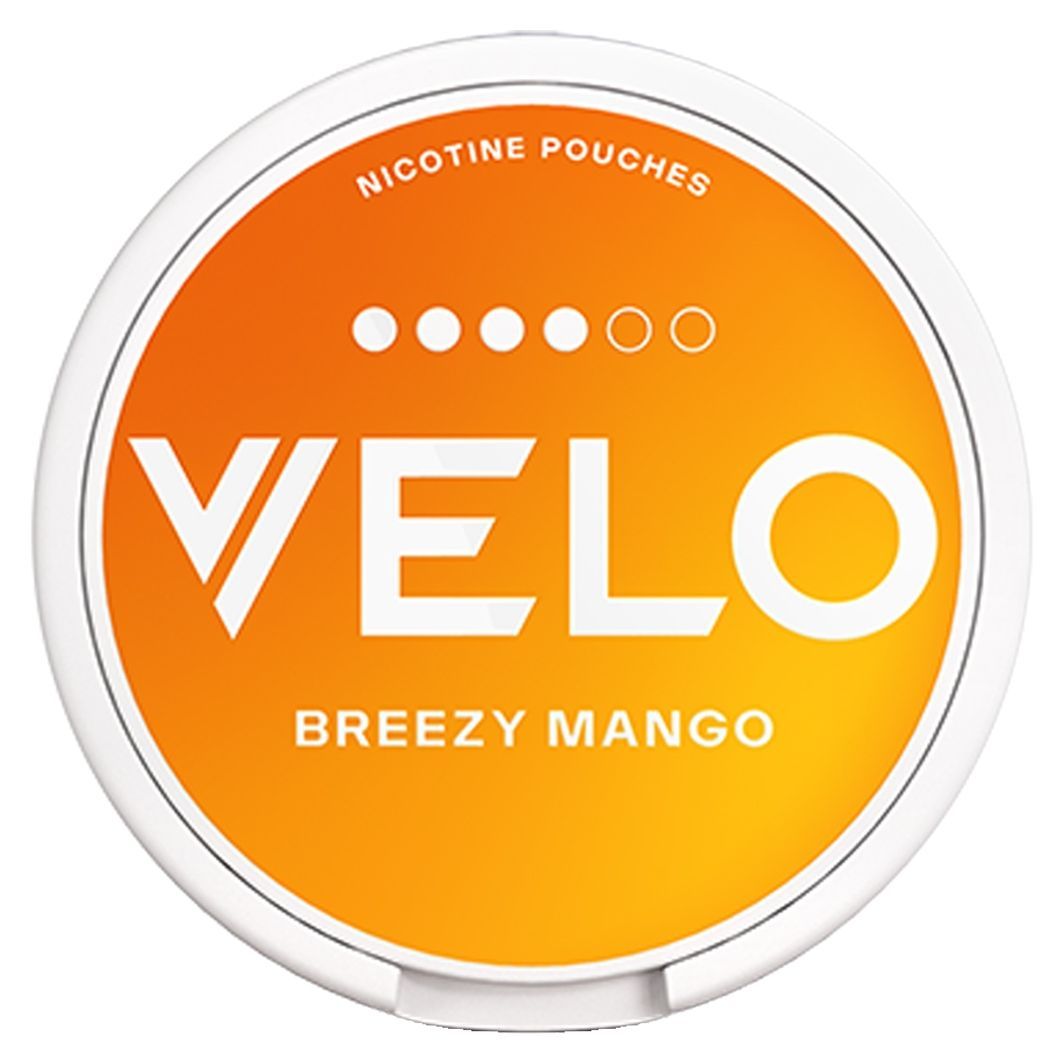 VELO Breezy Mango, Nikotin 10.9mg/g, 24 Slim Beutelchen
