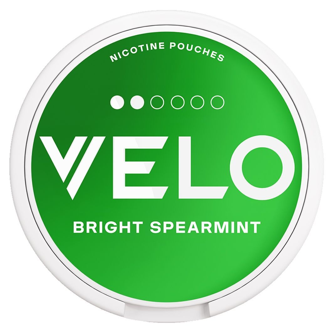 VELO Bright Spearmint, Nikotin 6mg/g, 24 Slim Beutelchen