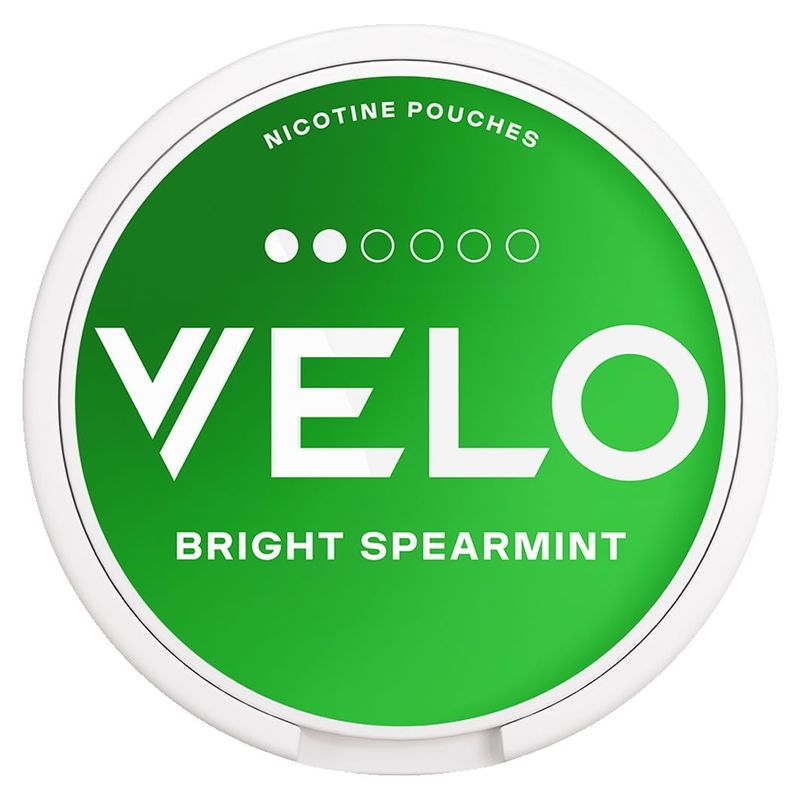 VELO Bright Spearmint, Nikotin 6mg/g, 24 Slim Beutelchen
