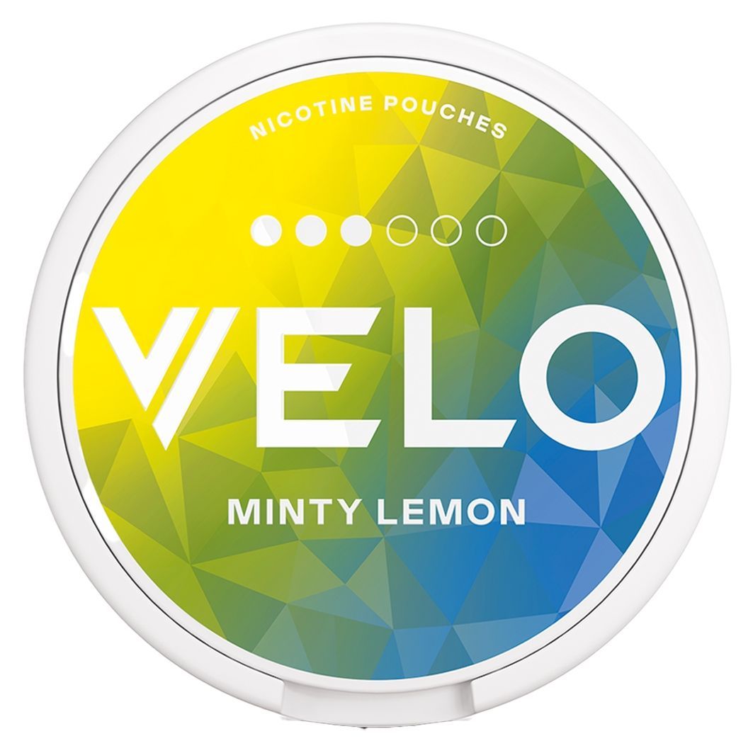 VELO Minty Lemon, Nikotin 8mg/g, 24 Slim Beutelchen
