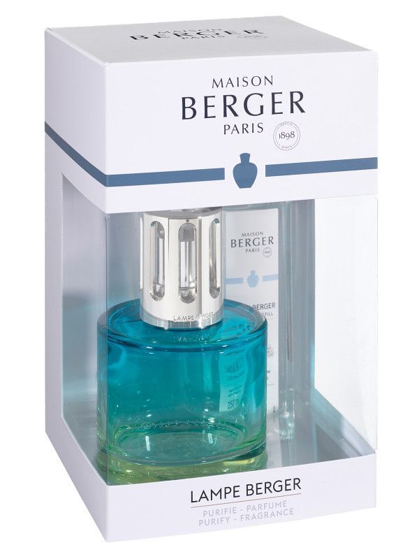 Set Pure blau, mit Duft Caresse de Coton 250ml, LB4854