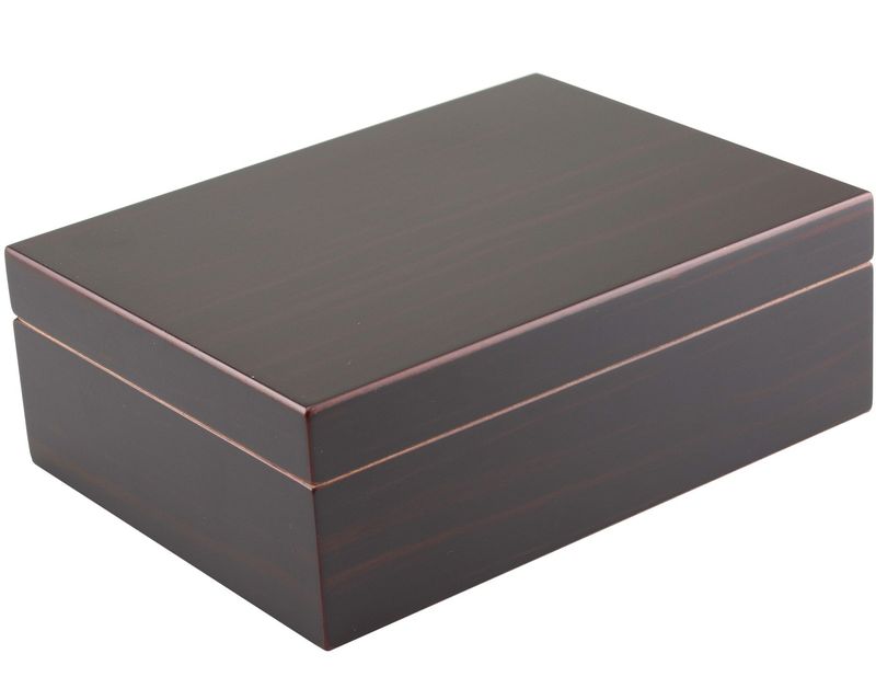 Humidor Holz teak matt, W81132