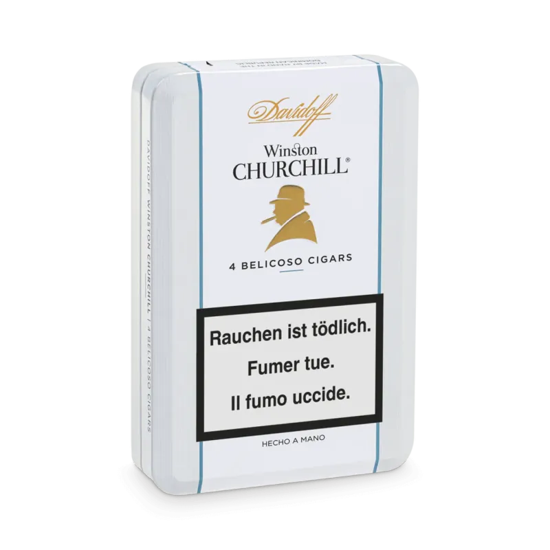 Davidoff Winston Churchill Belicoso, 4er Blechdose (OeD-20015614)