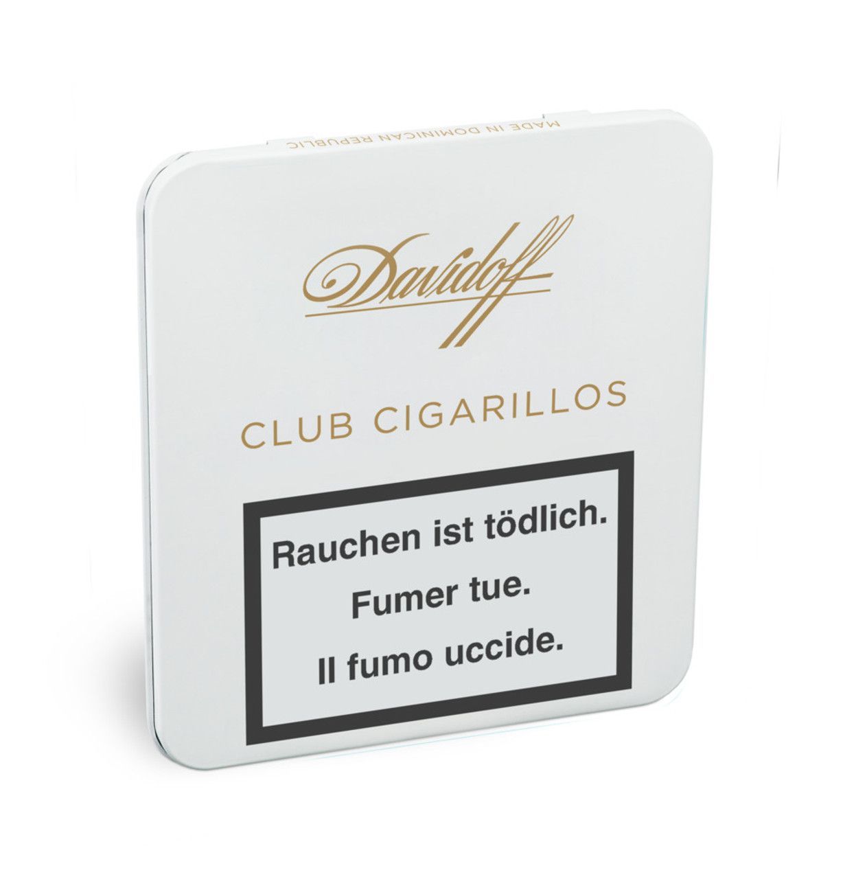 Davidoff Club Cigarillos, 10er Blechdose