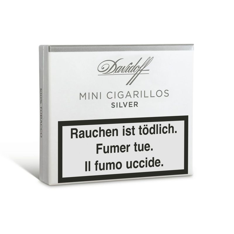Davidoff Mini Cigarillos Silver, 20er Pack