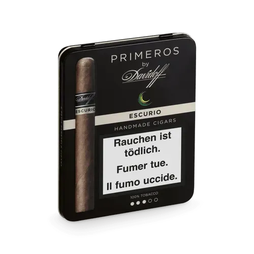 Davidoff Primeros Escurio, Petit Panetela, 6er Blechdose (Oed-20015349)