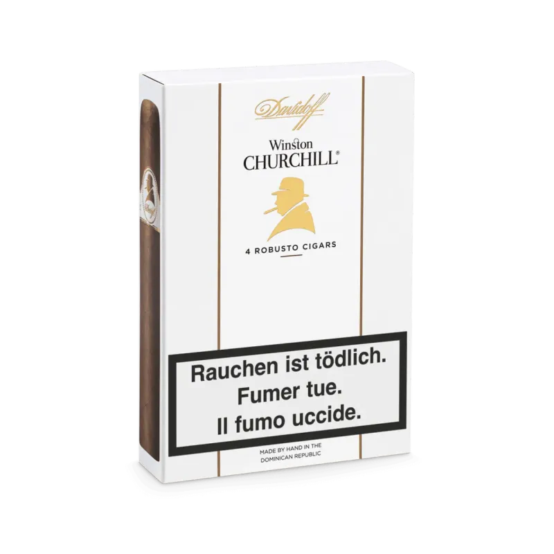 Davidoff Winston Churchill Original, 4er Pack Robusto (OeD-20015452)