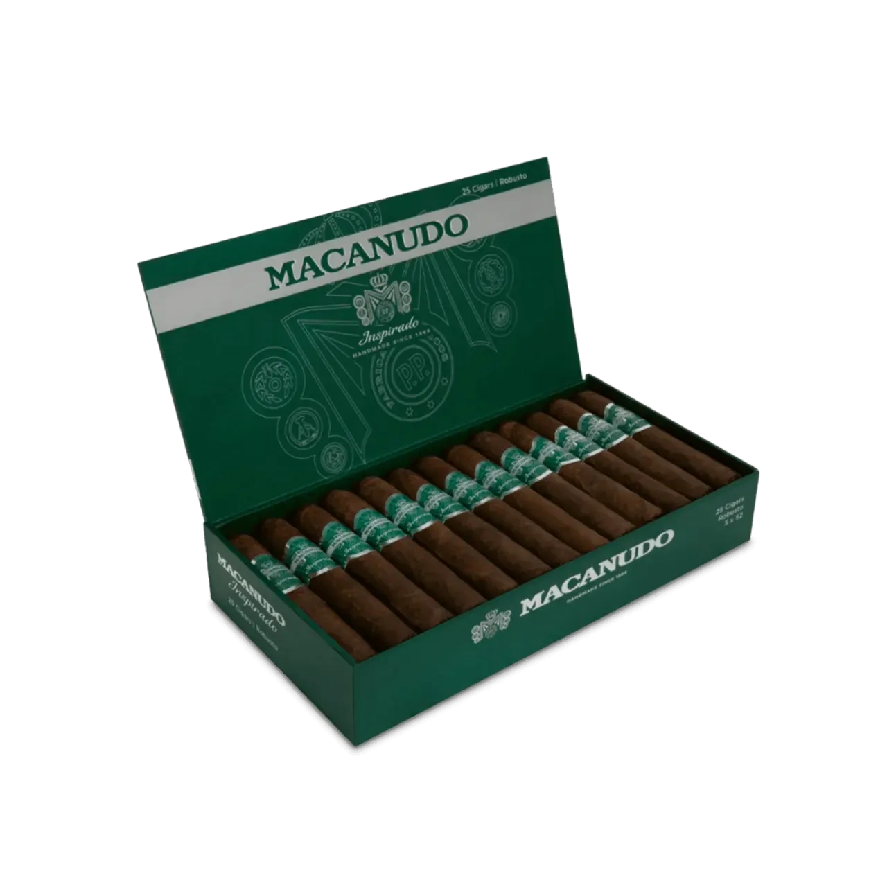 Macanudo Ispirado Green Robusto, Kiste 25 Stück (OeD-20016103)