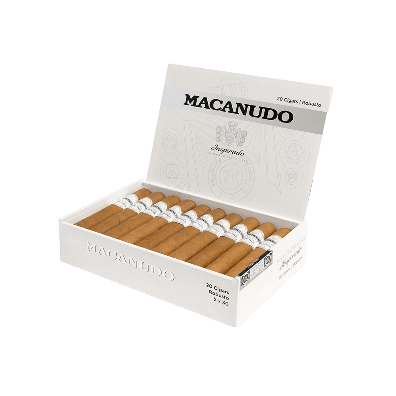 Macanudo Inspirado White Robusto, Kiste 20 Stück (OeD-20016078)
