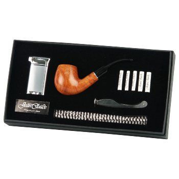 Pfeifen-Starterset Jean Claude 9mm mit Feuerzeug, E69710