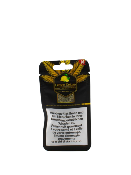 CBDeluxe Lemon Deluxe 5.5gr.  THC<1%  CBD ~21%