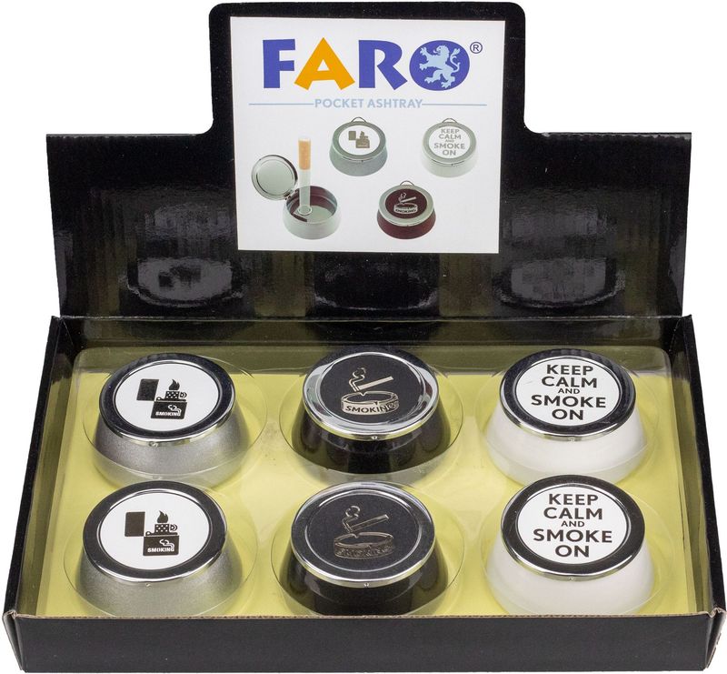 Taschenascher assortiert, 1 Stück