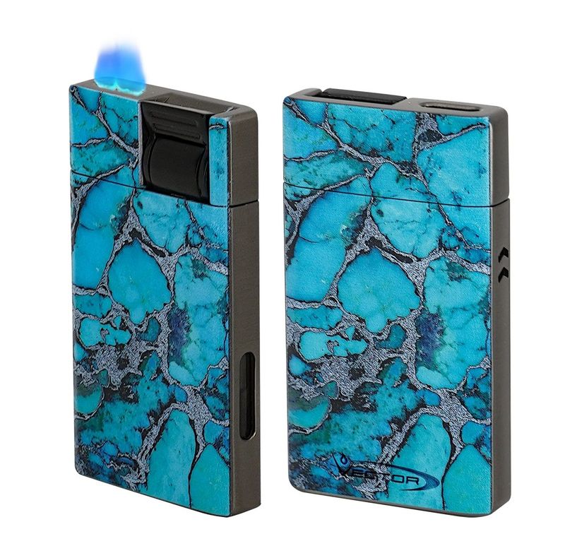 Vector Jet-Feuerzeug mit Flachflamme Blau (W-85202)