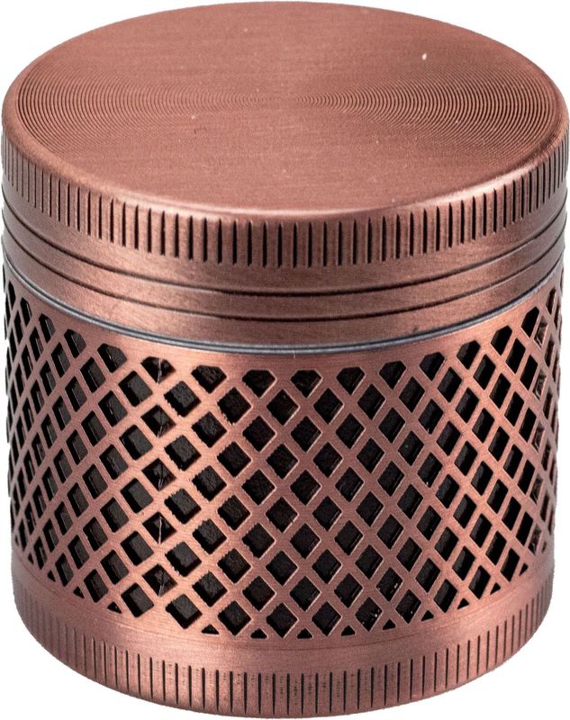 Grinder Metall Rotgold, 4-teilig, 1 Stück