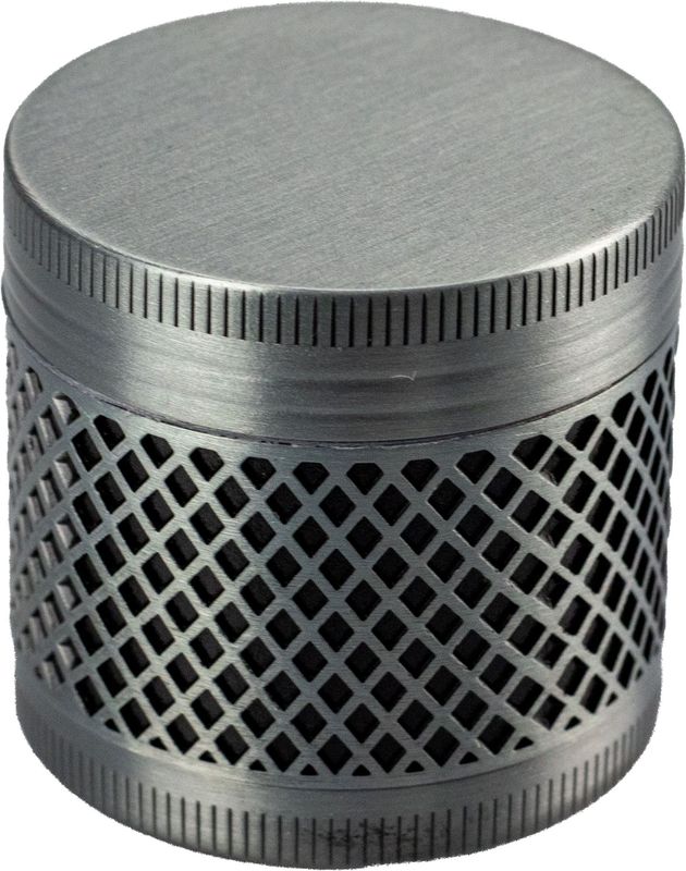 Grinder Metall Silber, 4-teilig, 1 Stück