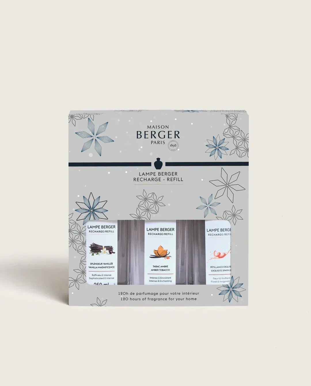 Geschenkset Lampe Berger Düfte, 3x250ml