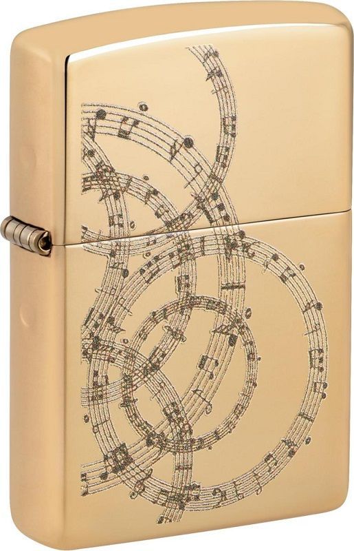 Zippo 254B Musical Notes 60007239 (W-97430) Zippo 254B Musical Notes 60007239 (W-97430)